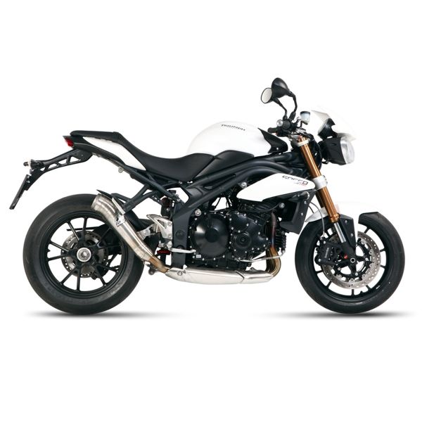 Silencieux Mivv Ghibli Inox Triumph Speed Triple 1050 (11-16)