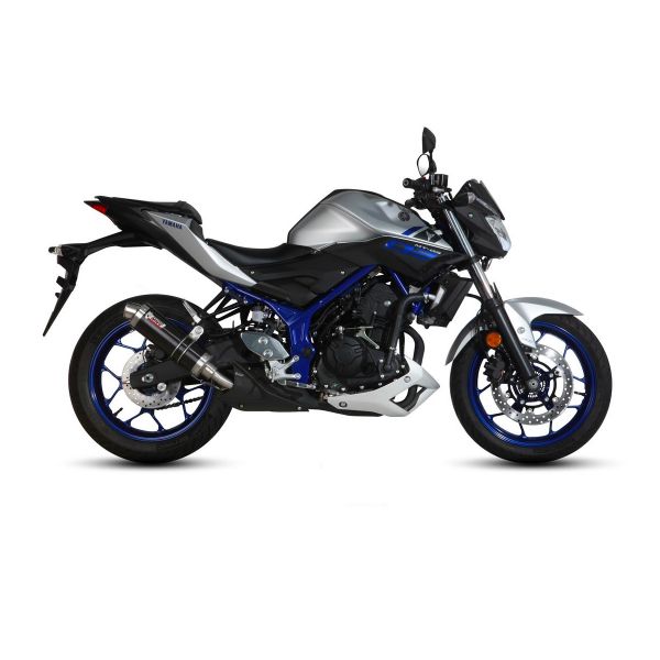 Silencieux Mivv GP Inox Noir Yamaha MT-03 (16-21)