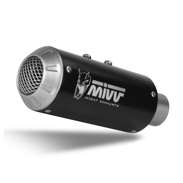 Silencieux Mivv MK3 Inox Noir Kawasaki Z900 (20-21)