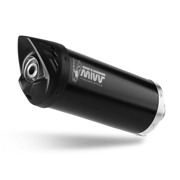 Silencieux Mivv Mover Inox Noir Honda Forza 300 (18-20)