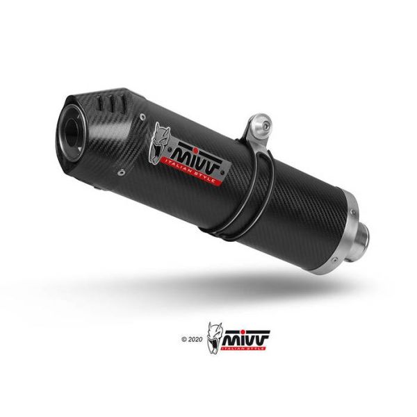 Silencieux Mivv Oval Carbone Honda CB750 Hornet (23-24)