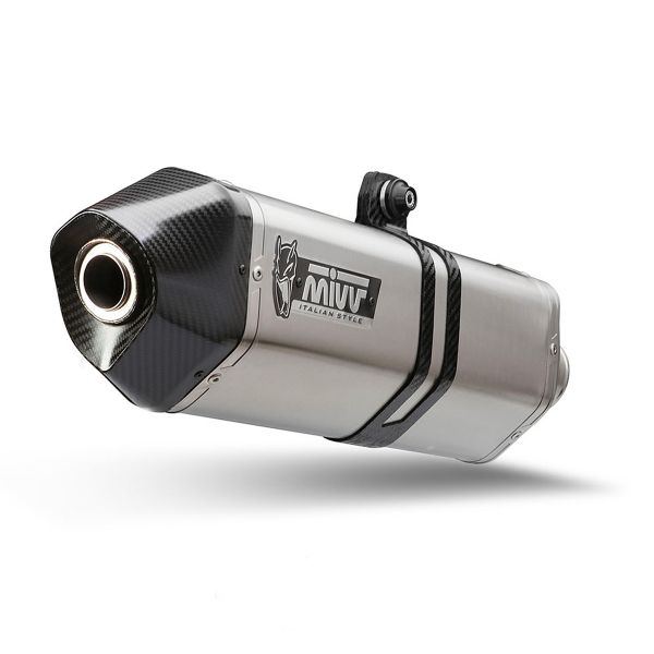 Silencieux Mivv Speed Edge Inox/Carbone BMW F800S/F800ST (06-12)