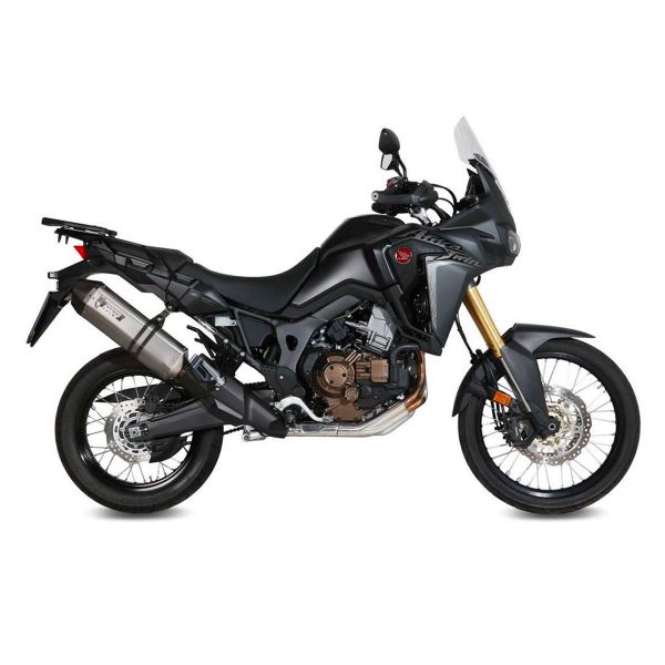 Silencieux Mivv Speed Edge Inox/Carbone Honda CRF1000L Africa Twin (16-19)
