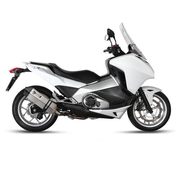 Silencieux Mivv Speed Edge Inox/Carbone Honda NC700S/NC750S/NC700X/NC750X (12-17)