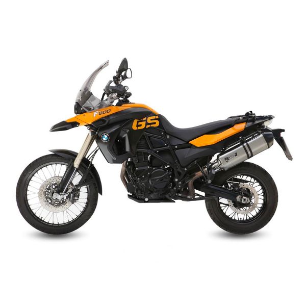 Silencieux Mivv Speed Edge Inox Noir/Carbone Noir BMW F650GS/F800GS (13-18)