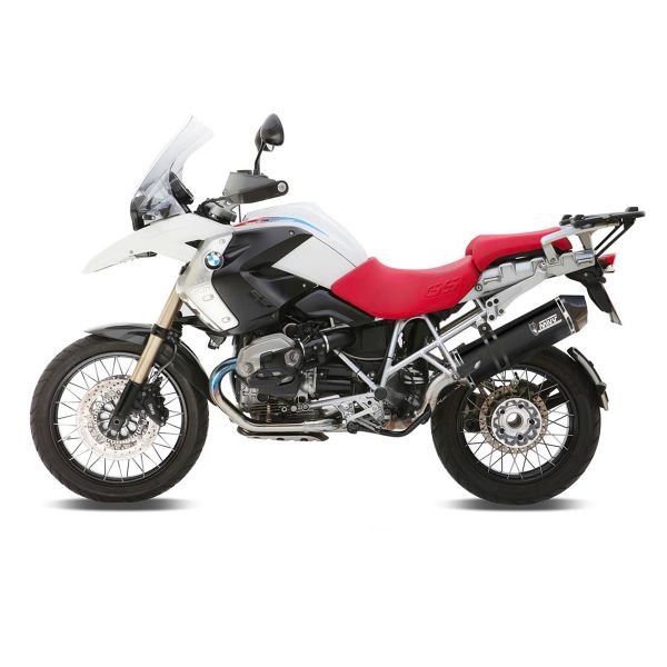 Silencieux Mivv Speed Edge Inox Noir/Carbone BMW R1200GS (10-12)