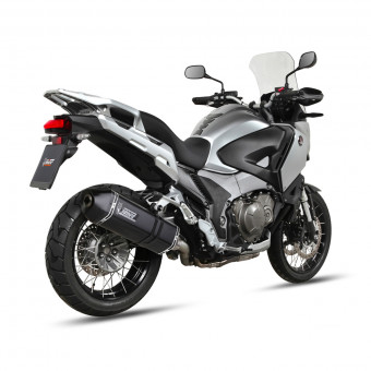 Silencieux Mivv Speed Edge Inox Noir/Carbone Honda VFR1200X Crosstourer (12-20) Silencieux Mivv Speed Edge Inox Noir/Carbone Honda VFR1200X Crosstourer (12-20)