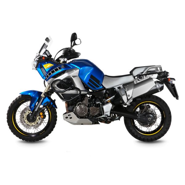 Silencieux Mivv Speed Edge Inox Noir/Carbone Yamaha XT1200Z Super T�n�r� (10-21)