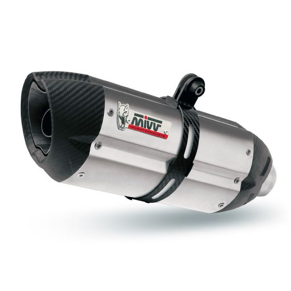 Silencieux Mivv Suono Inox/Carbone Ducati Multistrada 1200 (10-14)