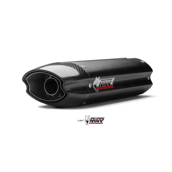 Silencieux Mivv Suono Inox Noir/Carbone Honda CBR600RR (07-17)