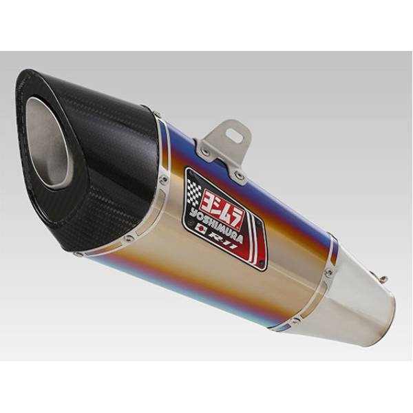 Silencieux Yoshimura R-11 Titane Blue/Carbone Kawasaki Z900 (17-19)
