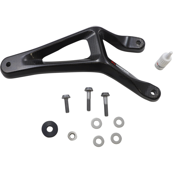 Support d'chappement Akrapovic Support de silencieux Carbone Kawasaki ZX-10R (21-24)