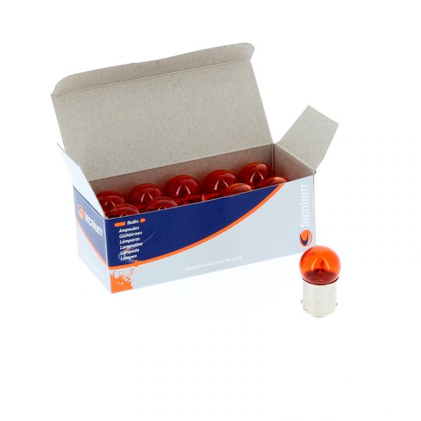 Tecnium Ampoule 21W 12V/21W culot BA15s orange