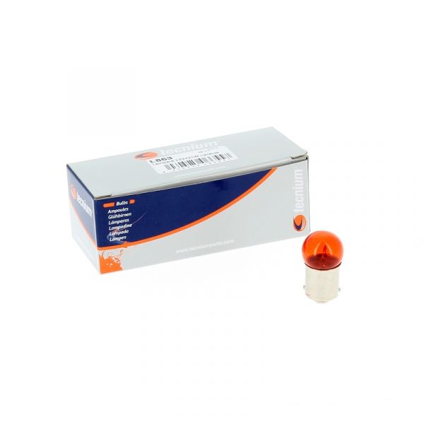 Tecnium Ampoule 21W 12V/21W culot BA15s orange