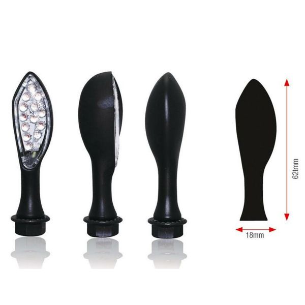 Clignotants moto & scooter Bihr Caps LED Noir
