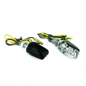Clignotants moto & scooter Bihr Micro 6 LED Carbone Clignotants moto & scooter Bihr Micro 6 LED Carbone