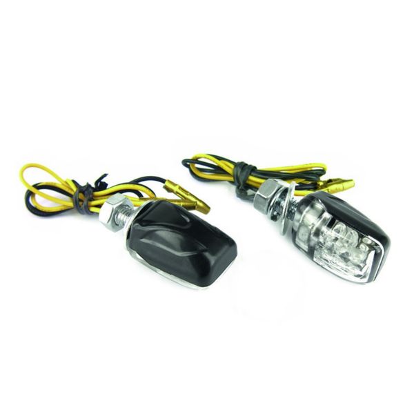 Clignotants moto & scooter Bihr Shell LED Noir