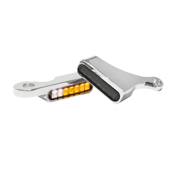 Clignotants moto & scooter Heinz Bikes Led Guidon + feu Harley Davidson FLH (09-13)