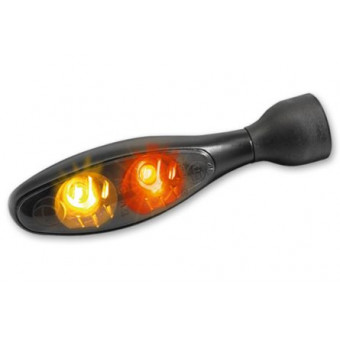 Clignotants moto & scooter Kellermann Micro 1000 Dark Led + Feu Clignotants moto & scooter Kellermann Micro 1000 Dark Led + Feu