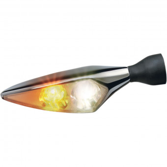 Kellermann Micro Rhombus Led Chrome + Feu Avant