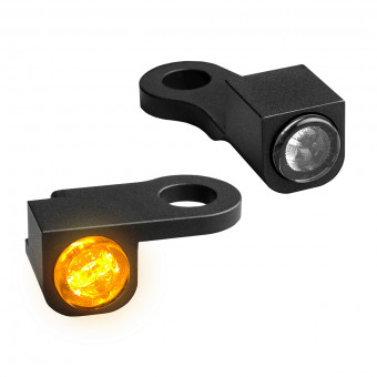 Clignotants moto & scooter Heinz Bikes Nano + feu Harley Davidson XL883/XL1200 (14-20)