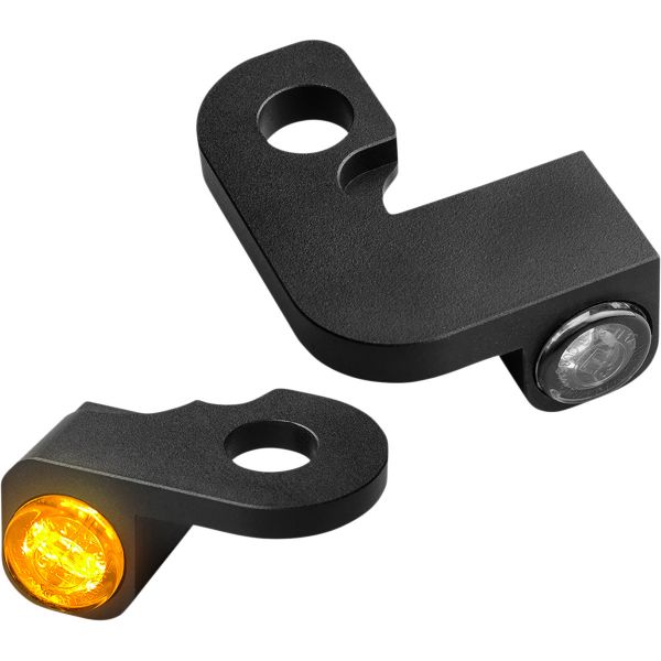 Clignotants moto & scooter Heinz Bikes Nano Guidon + feu Harley Davidson Softail/Fat Boy (90-14)