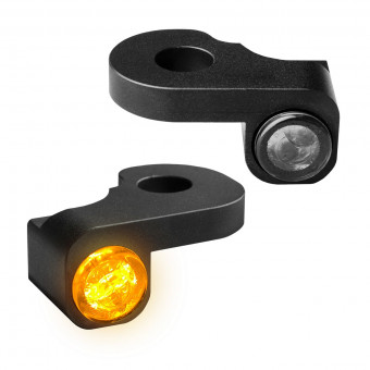 Clignotants moto & scooter Heinz Bikes Nano Guidon Harley Davidson XG500/XG750 Street (15-17)