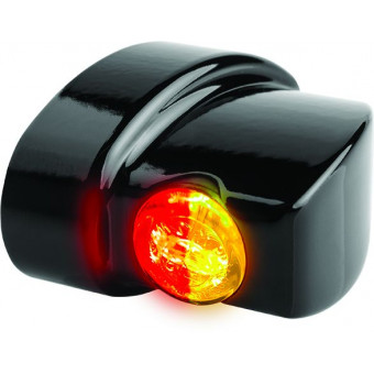 Clignotants moto & scooter Heinz Bikes Nano Winglet + feu Harley Davidson (93-20)