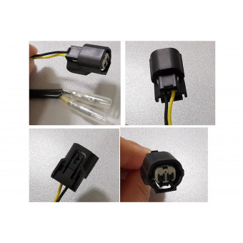 Connectique Puig Connecteur clignotants Kawasaki Versys/Z650/Z900/ZH2/ZX-10R (15-21) Connectique Puig Connecteur clignotants Kawasaki Versys/Z650/Z900/ZH2/ZX-10R (15-21)