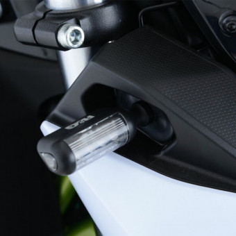 Connectique R&G Racing Adaptateur micro clignotant noir Kawasaki Connectique R&G Racing Adaptateur micro clignotant noir Kawasaki
