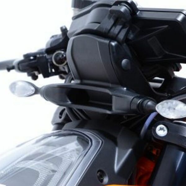 Connectique R&G Racing Adaptateurs de clignotants avant noir KTM 790/1290