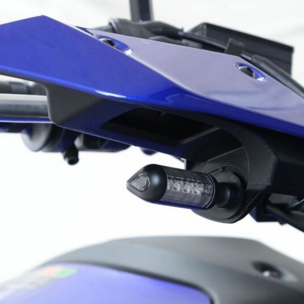 Connectique R&G Racing Adaptateurs de clignotants avant noir Yamaha