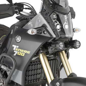 Feux & phares moto Givi Kit de fixation feux additionnels S310 - S322 Yamaha Tenere 700 (21-23) Feux & phares moto Givi Kit de fixation feux additionnels S310 - S322 Yamaha Tenere 700 (21-23)