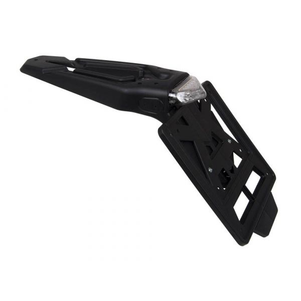 Feux & phares moto Racetech Support de plaque 30 + feu led Rtech