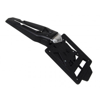 Feux & phares moto Racetech Support de plaque 45 + feu led Rtech Feux & phares moto Racetech Support de plaque 45 + feu led Rtech