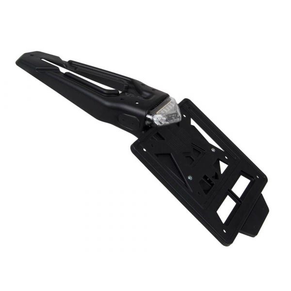 Feux & phares moto Racetech Support de plaque 45 + feu led Rtech