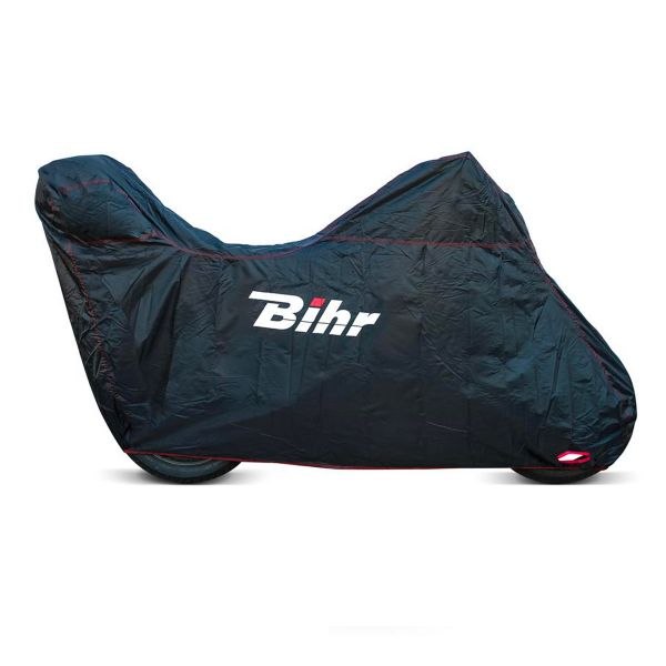 Housse Moto Bihr Housse de protection extérieure compatible bulle haute et Top Case noir Housse Moto Bihr Housse de protection extérieure compatible bulle haute et Top Case noir