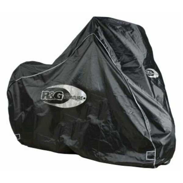 Housse Moto R&G Racing Housse de protection Adventure universelle argent