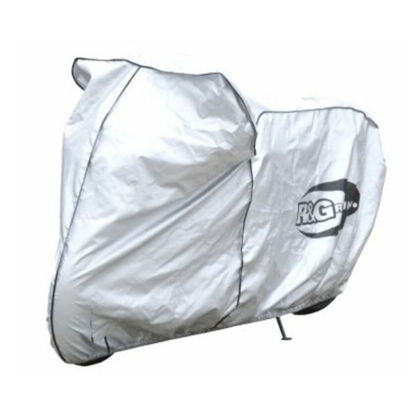 Housse Moto R&G Racing Housse de protection universelle argent Housse Moto R&G Racing Housse de protection universelle argent