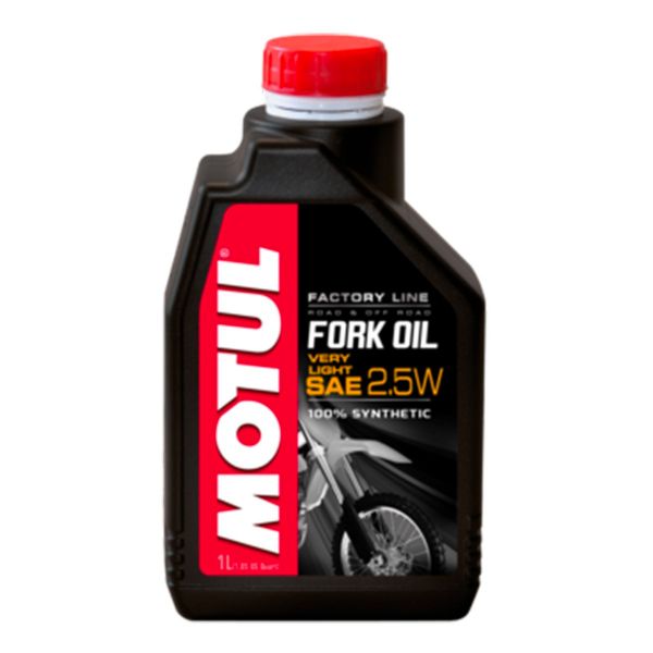 Huile de fourche Motul Fork Oil Factory Line 2.5W 1L