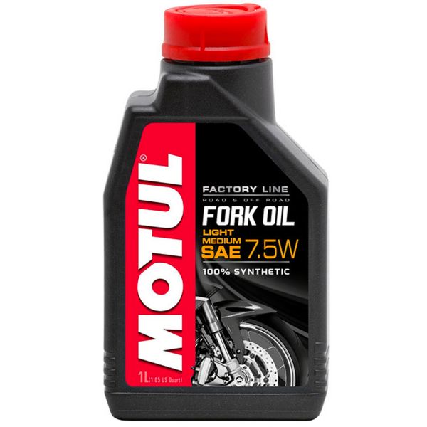 Huile de fourche Motul Fork Oil Factory Line 7.5W 1L
