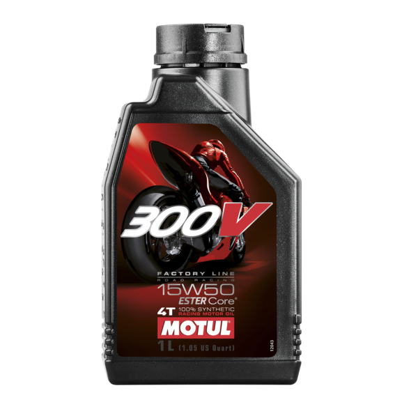 Huile moteur Motul 300V Factory Line Road Racing 15W50 1L Huile moteur Motul 300V Factory Line Road Racing 15W50 1L