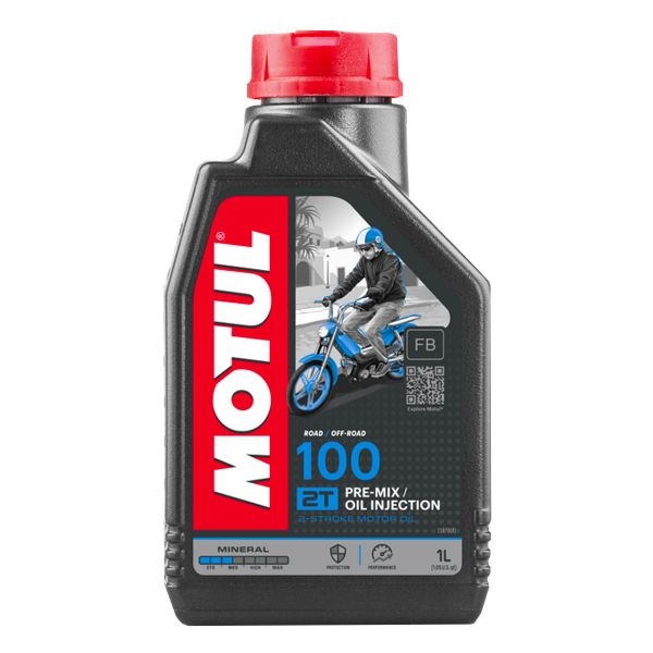 Huile moteur Motul 100 2T 1L Huile moteur Motul 100 2T 1L
