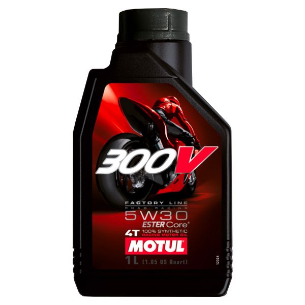 Huile moteur Motul 300V Factory Line Road Racing 5W30 1L Huile moteur Motul 300V Factory Line Road Racing 5W30 1L