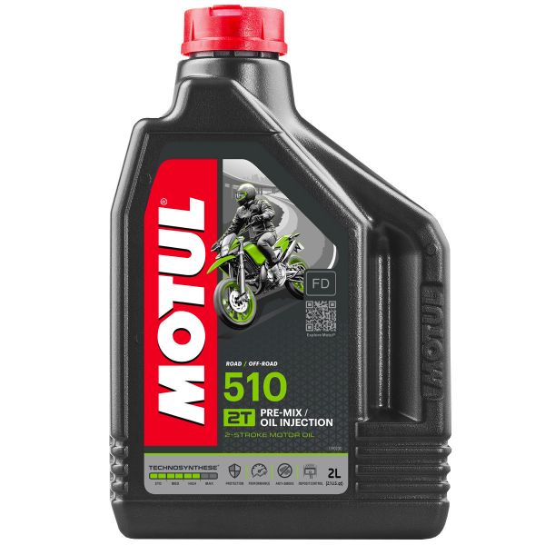 Huile moteur Motul 510 2T 2L Huile moteur Motul 510 2T 2L