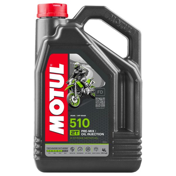 Huile moteur Motul 510 2T 4L Huile moteur Motul 510 2T 4L