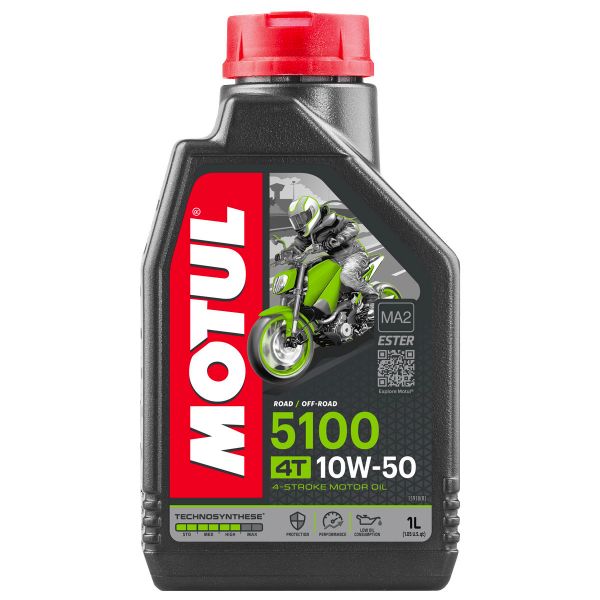 Huile moteur Motul 5100 10W50 4T 2L Huile moteur Motul 5100 10W50 4T 2L