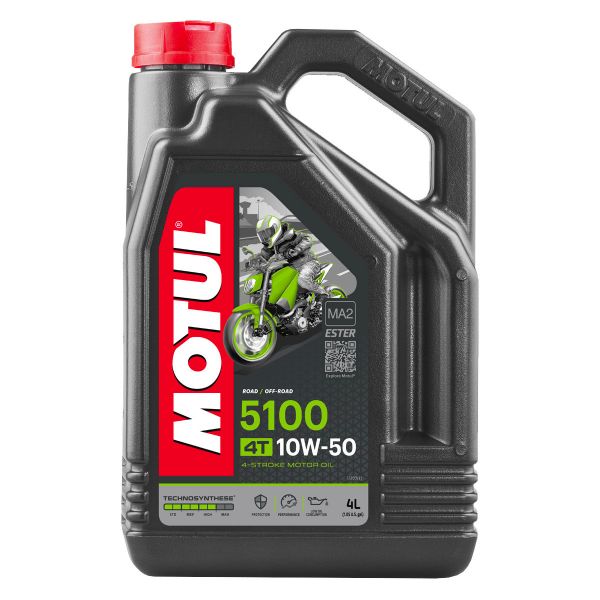 Huile moteur Motul 5100 10W50 4T 4L Huile moteur Motul 5100 10W50 4T 4L
