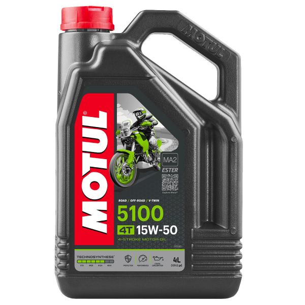 Huile moteur Motul 5100 15W50 4T 4L Huile moteur Motul 5100 15W50 4T 4L
