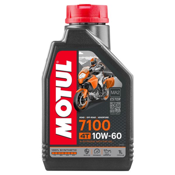 Huile moteur Motul 7100 10W60 4T 1L Huile moteur Motul 7100 10W60 4T 1L